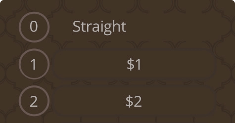 Step 5 – Pick numbers and bet
